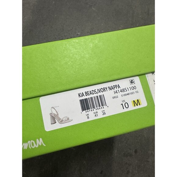 Sam Edelman Kia Beads Sandals Modern Ivory - Picture 3 of 8